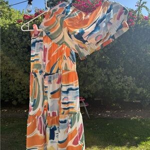 Colorful Abstract two piece set